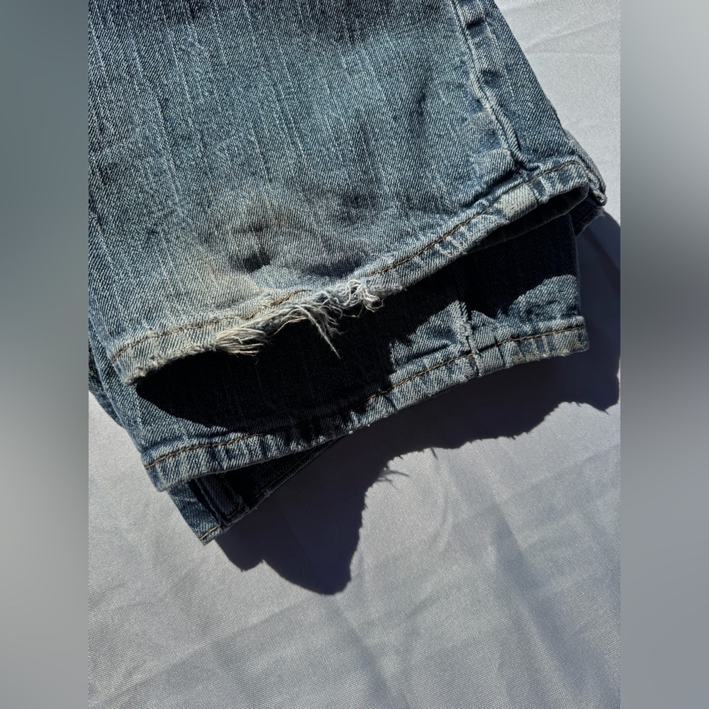 Denizen from Levi's Men's Blue Jeans-DISTRESSED - Picture 14 of 16